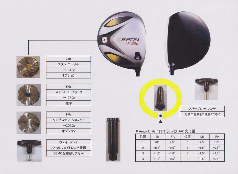 EPON [ AF-156 S ] ドライバーが発売されます！ 製品情報｜EPON(エポン ...